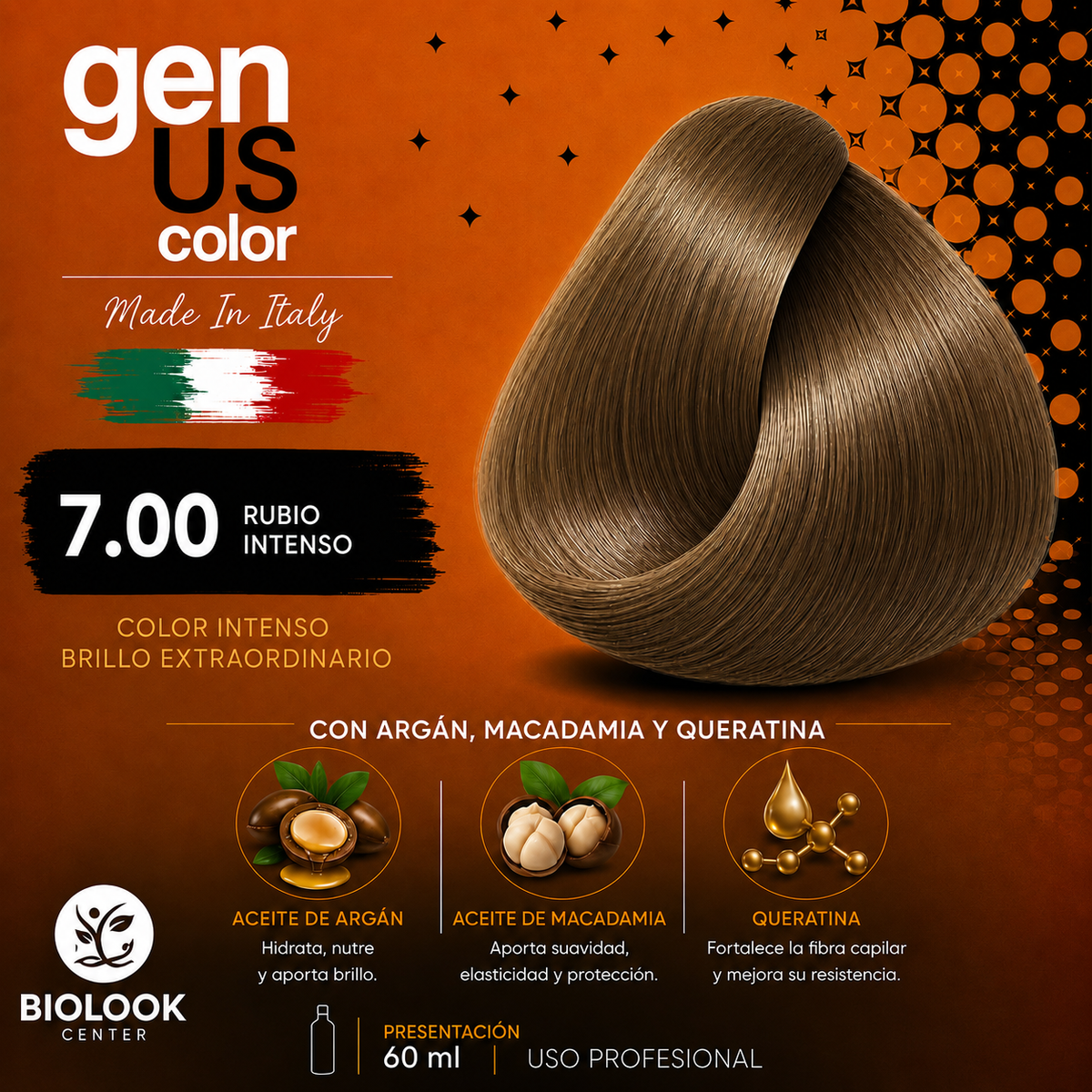 7.00 Rubio ntenso. GenUs Color
