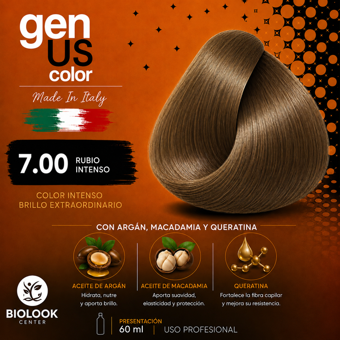 7.00 Rubio ntenso. GenUs Color