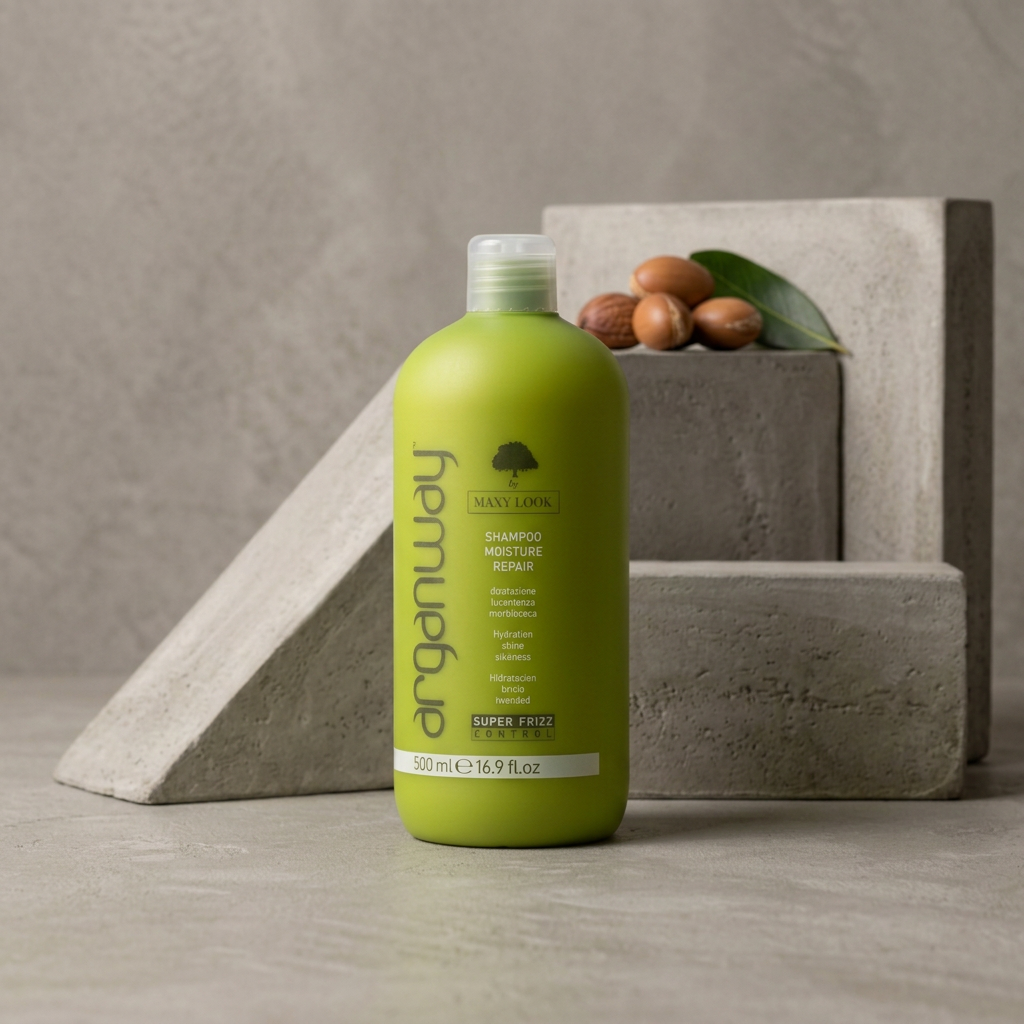 Shampoo Moisture Repair 500ml. Argan Way. Cabello encrespado y seco