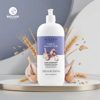 Shampoo Ajo. Protege y Fortalece la fibra capilar