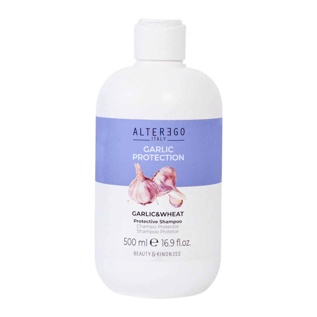 Shampoo Ajo. Protege y Fortalece la fibra capilar