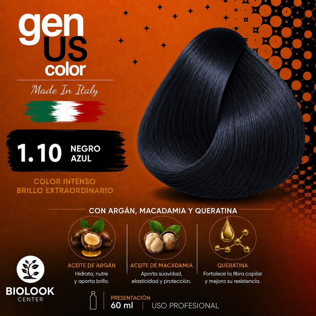1.10 Negro azul. GenUs Color