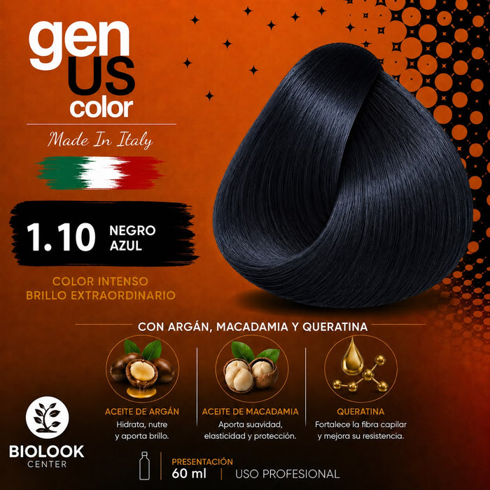 1.10 Negro azul. GenUs Color