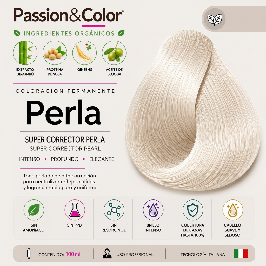 SUPER CORRECTOR PERLA. Passion & Color