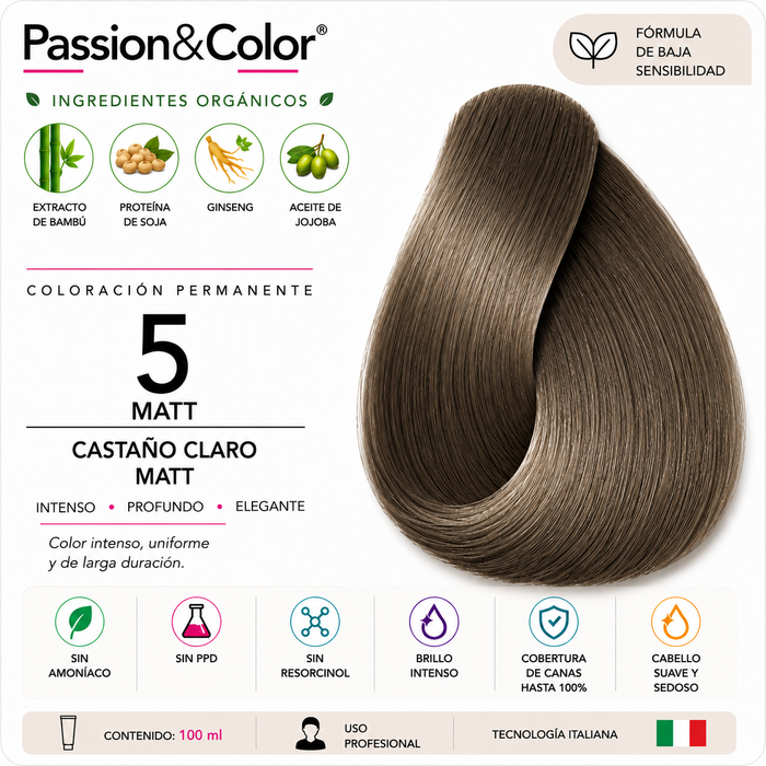 5 MATT. Passion & Color