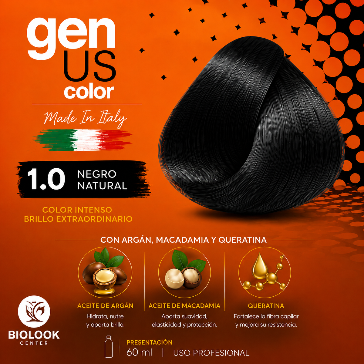 1.0 NEGRO. GenUs Color
